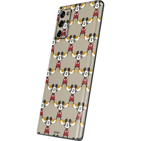 Disney Mickey Mouse Pattern Formation Galaxy Note20 5G Skin