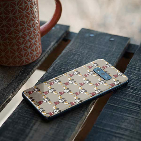 Disney Mickey Mouse Pattern Formation Galaxy S10e Skin