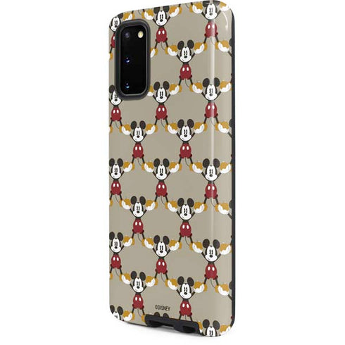 Disney Mickey Mouse Pattern Formation Galaxy S20 Pro Case