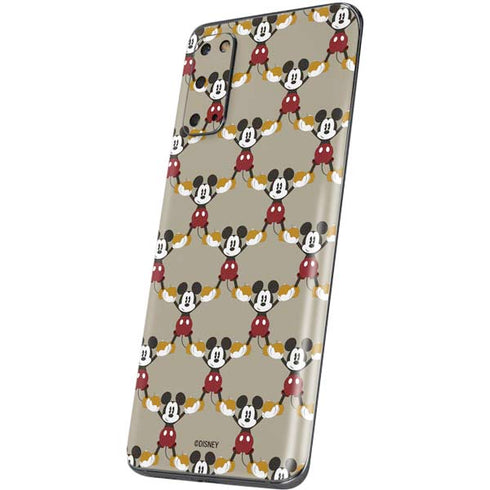 Disney Mickey Mouse Pattern Formation Galaxy S20 Skin