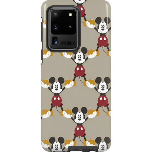 Disney Mickey Mouse Pattern Formation Galaxy S20 Ultra 5G Pro Case