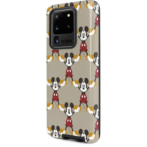 Disney Mickey Mouse Pattern Formation Galaxy S20 Ultra 5G Pro Case
