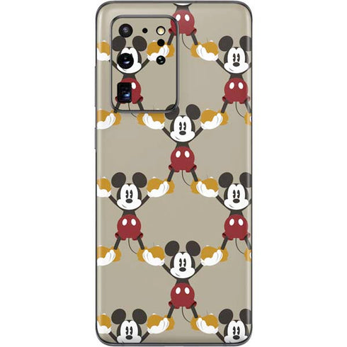 Disney Mickey Mouse Pattern Formation Galaxy S20 Ultra 5G Skin