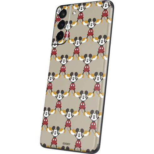 Disney Mickey Mouse Pattern Formation Galaxy S21 5G Skin