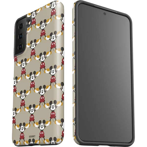Disney Mickey Mouse Pattern Formation Galaxy S21 FE Pro Case