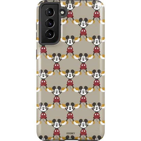 Disney Mickey Mouse Pattern Formation Galaxy S21 Plus 5G Pro Case