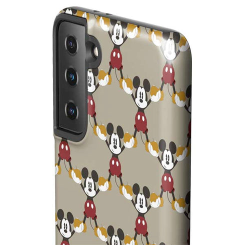 Disney Mickey Mouse Pattern Formation Galaxy S21 Plus 5G Pro Case