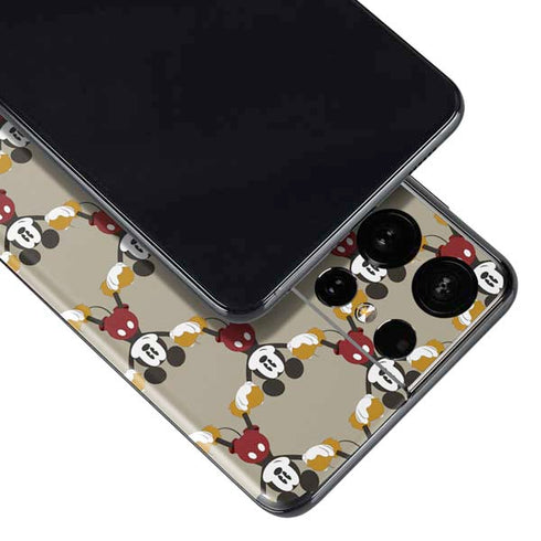 Disney Mickey Mouse Pattern Formation Galaxy S21 Ultra 5G Skin