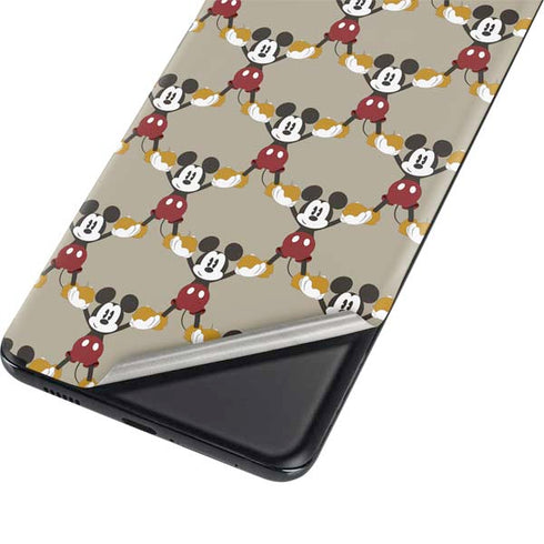 Disney Mickey Mouse Pattern Formation Galaxy S21 Ultra 5G Skin