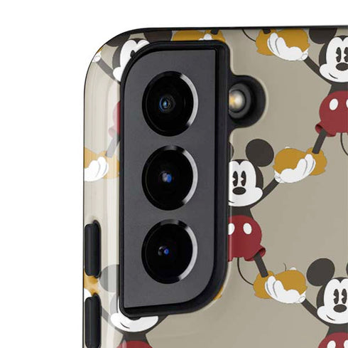 Disney Mickey Mouse Pattern Formation Galaxy S22 Plus Pro Case