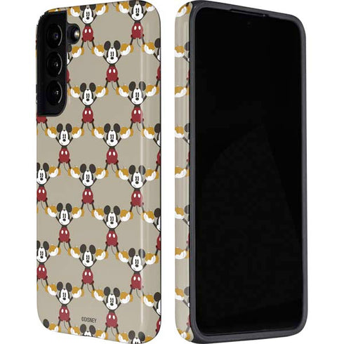 Disney Mickey Mouse Pattern Formation Galaxy S22 Plus Pro Case