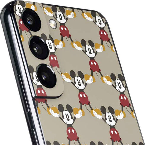Disney Mickey Mouse Pattern Formation Galaxy S22 Skin