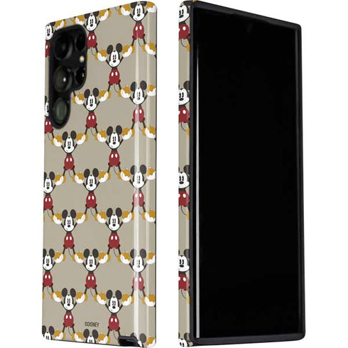 Disney Mickey Mouse Pattern Formation Galaxy S22 Ultra Pro Case