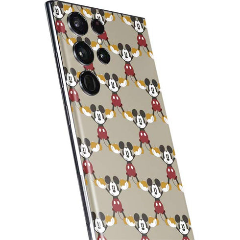 Disney Mickey Mouse Pattern Formation Galaxy S22 Ultra Skin