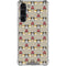 Disney Mickey Mouse Pattern Formation Galaxy S23 Plus Clear Case