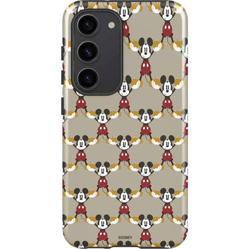 Disney Mickey Mouse Pattern Formation Galaxy S23 Pro Case