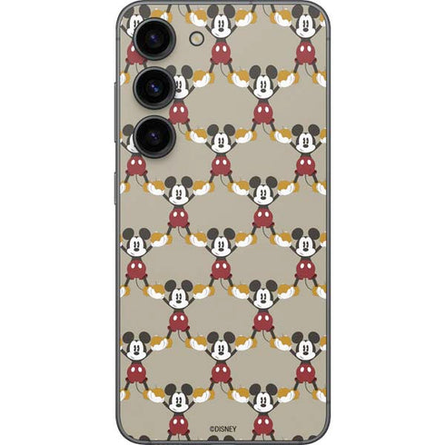 Disney Mickey Mouse Pattern Formation Galaxy S23 Skin