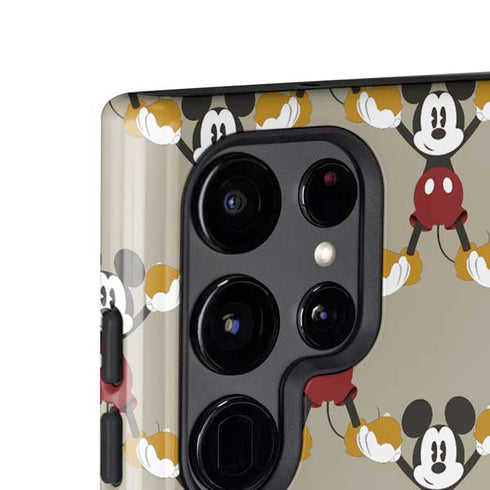 Disney Mickey Mouse Pattern Formation Galaxy S24 Ultra Impact Case