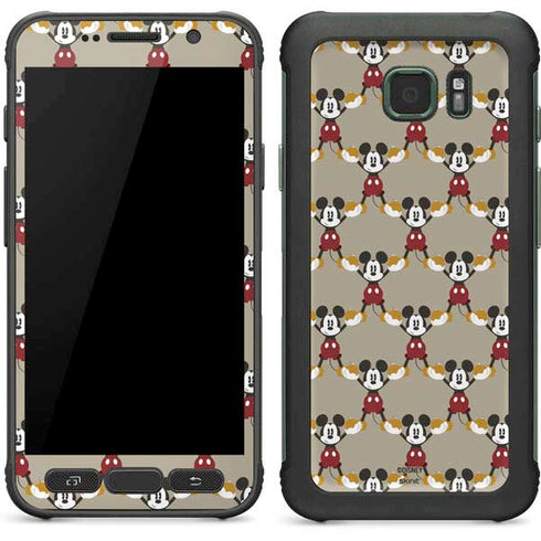 Disney Mickey Mouse Pattern Formation Galaxy S7 Active Skin