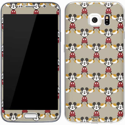 Disney Mickey Mouse Pattern Formation Galaxy S7 Skin