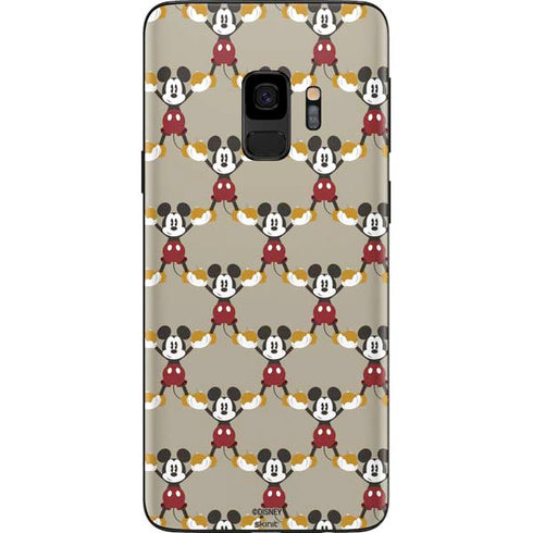 Disney Mickey Mouse Pattern Formation Galaxy S9 Skin