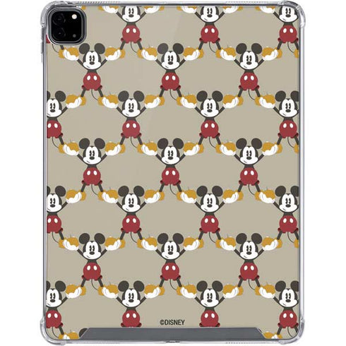 Disney Mickey Mouse Pattern Formation iPad Pro 12.9in (2020) Clear Case