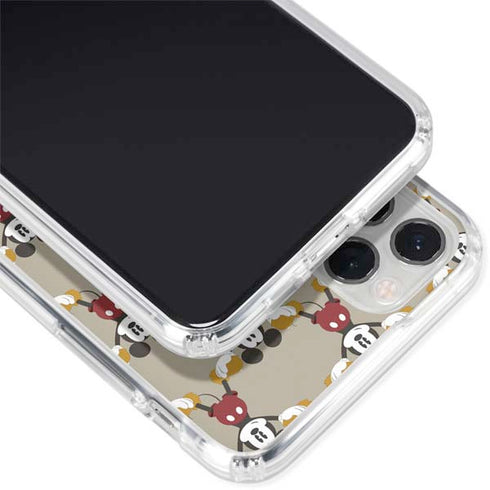 Disney Mickey Mouse Pattern Formation iPhone 11 Pro Clear Case