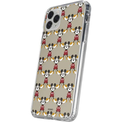 Disney Mickey Mouse Pattern Formation iPhone 11 Pro Clear Case