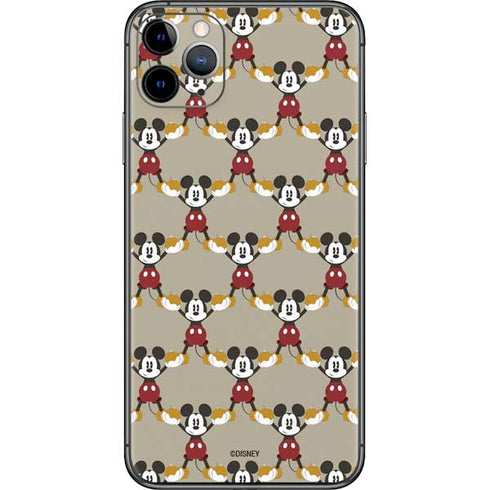 Disney Mickey Mouse Pattern Formation iPhone 11 Pro Max Skin