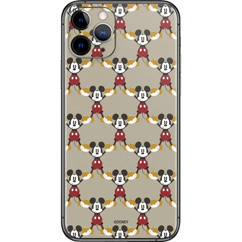 Disney Mickey Mouse Pattern Formation iPhone 11 Pro Skin