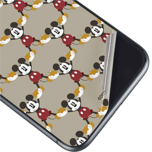 Disney Mickey Mouse Pattern Formation iPhone 11 Skin