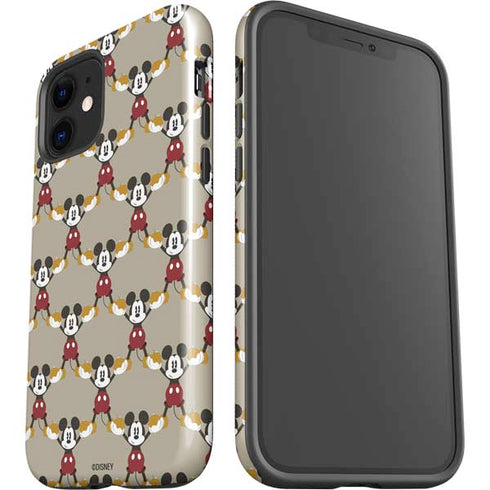 Disney Mickey Mouse Pattern Formation iPhone 12 Impact Case