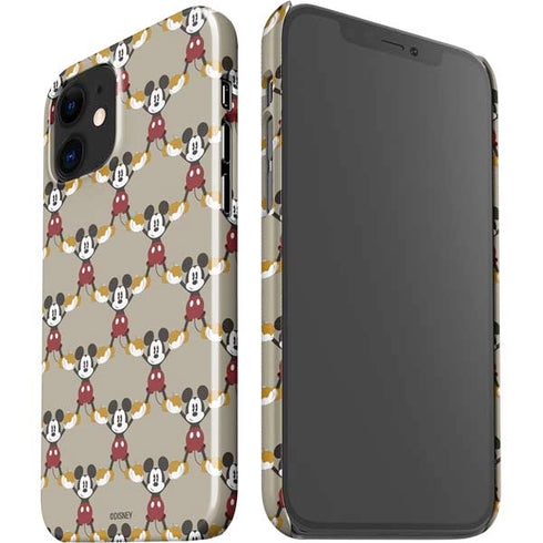 Disney Mickey Mouse Pattern Formation iPhone 12 Mini Lite Case
