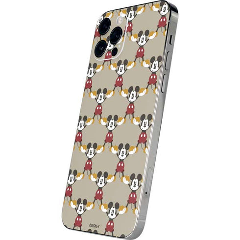 Disney Mickey Mouse Pattern Formation iPhone 12 Pro Max Skin