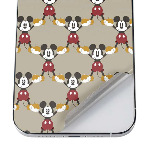 Disney Mickey Mouse Pattern Formation iPhone 12 Pro Skin