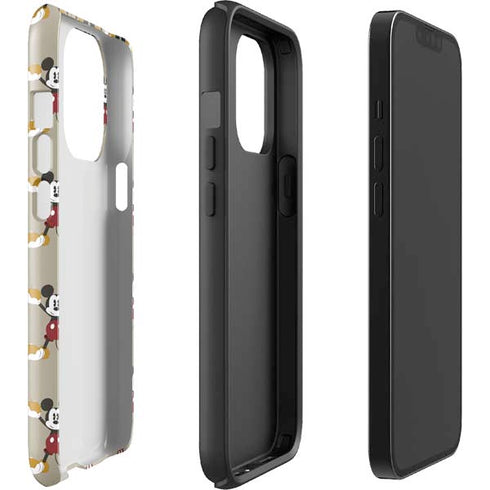 Disney Mickey Mouse Pattern Formation iPhone 15 Pro Impact Case
