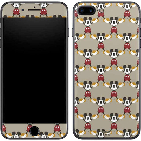 Disney Mickey Mouse Pattern Formation iPhone 7 Plus Skin