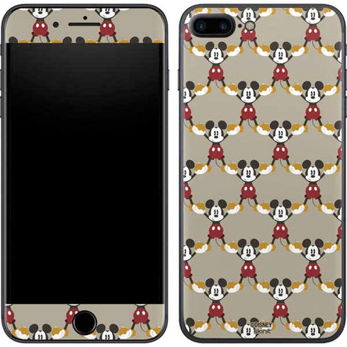 Disney Mickey Mouse Pattern Formation iPhone 8 Plus Skin