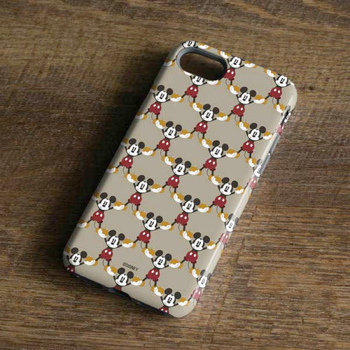 Disney Mickey Mouse Pattern Formation iPhone 8 Pro Case