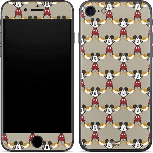 Disney Mickey Mouse Pattern Formation iPhone 8 Skin