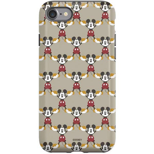 Disney Mickey Mouse Pattern Formation iPhone SE (2nd & 3rd Gen) Pro Case