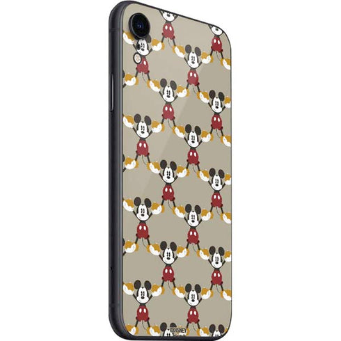 Disney Mickey Mouse Pattern Formation iPhone SE (2nd & 3rd Gen) Skin