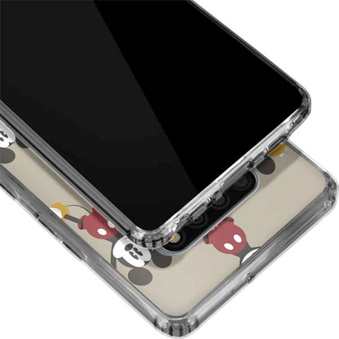 Disney Mickey Mouse Pattern Formation LG Stylo 6 Clear Case