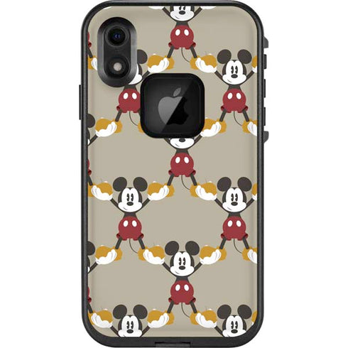 Disney Mickey Mouse Pattern Formation LifeProof Fre iPhone Skin