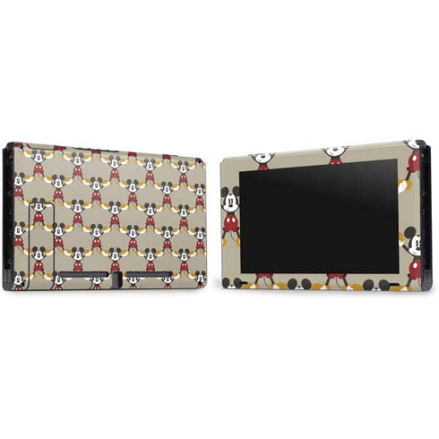 Disney Mickey Mouse Pattern Formation Nintendo Switch Bundle Skin