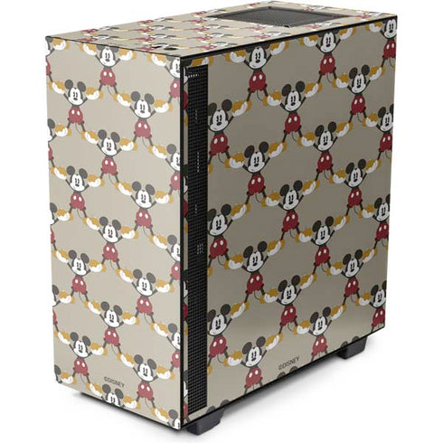 Disney Mickey Mouse Pattern Formation NZXT H510 Compact ATX Mid-Tower Case Skin