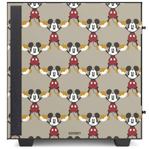 Disney Mickey Mouse Pattern Formation NZXT H510 Compact ATX Mid-Tower Case Skin