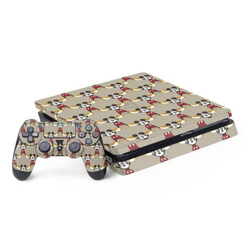 Disney Mickey Mouse Pattern Formation PS4 Slim Bundle Skin
