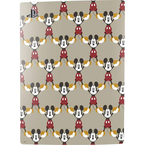 Disney Mickey Mouse Pattern Formation PS5 Digital Edition Console Skin
