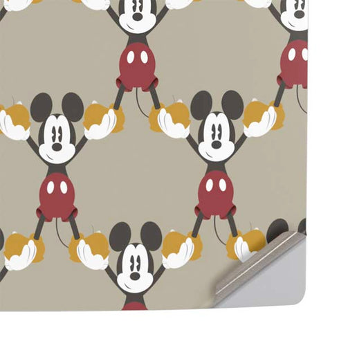 Disney Mickey Mouse Pattern Formation PS5 Slim Digital Edition Console Skin